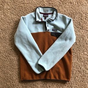 Patagonia synchilla snap T pullover, medium